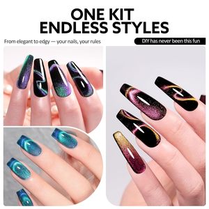 Nuevo Esmalte de Uñas en Gel con Brillo, 60 Colores, 10 ml, Sin TPO, Sin HEMA, Esmalte de Uñas en Gel con Efecto Ojo de Gato - Product Image 6