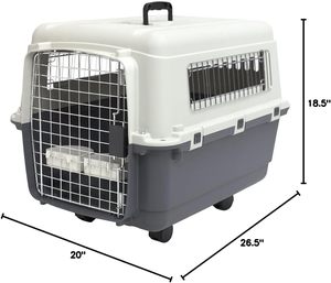 Sac à dos de luxe pour animaux de compagnie, nouvelle conception 2026, approuvé par les compagnies aériennes, logo personnalisé, tailles S/M/L, cage pliable portable pour chien en plastique, pour le voyage - Product Image 5