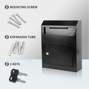 Buzones de Correo de Acero Galvanizado Grueso de Gran Capacidad y Alta Calidad, Resistentes al Agua y al Óxido - Product Image 5