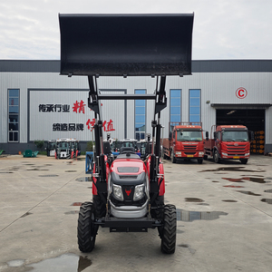 Gratis Verzending Ce In Europa Hete Verkoop 50pk 80pk 100Hptractor 4X4 Dieselmotor Epa Gebruikte Landbouwtractoren Met Voorlader - Product Image 4