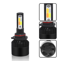 Hotselling Voiture Lumière 4 Couleur h11 Phare LED Ampoule h13 Faisceaux Haut Et Bas h7 Fabriqué En Allemagne Et Au Japon couleur COB Multicolore