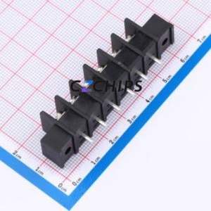 DBT30CM-7.62-6P-BK-P Barrier Terminal Block P=7.62mm Connector ( Pitch: 7.62mm )( Rated Current: 15A )( Rated Voltage: 300V ) - Product Image 2