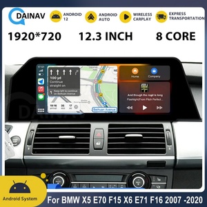 Autoradio 12,3 pouces pour BMW X5 E70 F15 X6 E71 F16 2007-2020 Android 13 Écran tactile GPS Navigation Stéréo Lecteur multimédia - Product Image 5