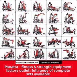 Machine de musculation série <span class=keywords><strong>Panatta</strong></span> de qualité supérieure, fabriquée directement par le fabricant, entraîneur de rame horizontal à charge sélectionnable par pignon - Product Image 5