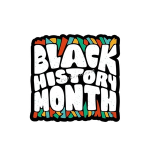 Nhà Máy Bán Buôn Tùy Chỉnh Sticker Logo In Ấn Lịch Sử Màu Đen Thiết Kế Dtf Truyền Nhiệt Thiết Kế Cho T Áo Sơ Mi Dtf In Ấn - Product Image 1