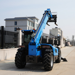 Spedizione Gratuita Nuovo Sollevatore Telescopico Diesel 4x4 TH735 Macchina da Costruzione Caricatore Compatto con Ruote - Product Image 3