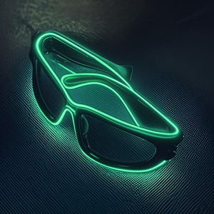 LED نيون Rave عيد الميلاد مع تأثير توهج للأزياء التخرج هالوين دي جي وديكورات الحزب - Product Image 5