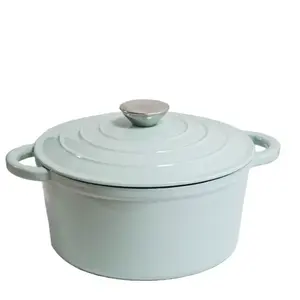 ChuiHua-Horno Holandés de hierro fundido, 30 quart, esmalte, Horno Holandés, ollas para asar