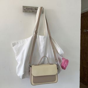 Bolso de Hombro para Mujer Maxfree, Bolso Bandolera con Diseño de Contraste de Colores, Estilo Postman - Product Image 2