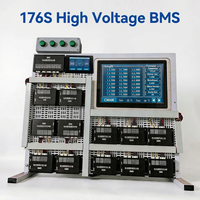 ECBMS BMS de Alta Tensión 48S 256S 300V 1000V 500A 1000A, BMS Inteligente Maestro-Esclavo para Estaciones de Almacenamiento de Energía a Nivel de GWh