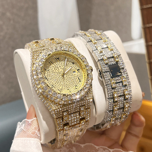 Orologio da Polso da Uomo 2026 Hip Hop a Forma di Ottagono con Diamanti, Lusso Argento Iced Out, al Quarzo, Moda, Vendita Calda - Product Image 4