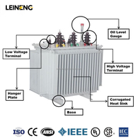 LEINENG Yüksek Kaliteli 3 Fazlı 250Kva 315 Kva 400kva 500kva 22kv 25kv Yağlı Tip Trafo Üç Fazlı Güç Trafosu