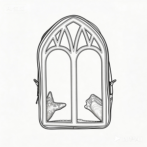 <span class=keywords><strong>Sac</strong></span> à dos bandoulière Ita décontracté pour femme en cuir PU imprimé, avec insert transparent, forme personnalisée, fermeture éclair étanche, idéal pour le cosplay - Product Image 1