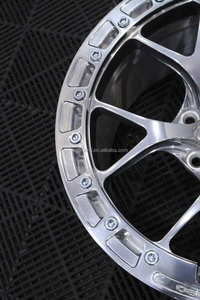 17X10 18X11 ET25 Beadlock Forged Wheel Deep Concave Wheels 5X112 5X120 Drag Rear Pair for M2 M3 M4 G80 G82 - Product Image 4