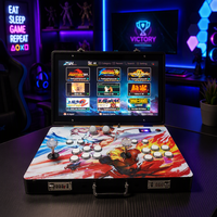 Console de Jeu Portable Pliable en Métal Pandora Box avec Écran HD Intégré, Console de Jeu Rétro de Combat, Jeux Classiques Préchargés, Garantie 1 An