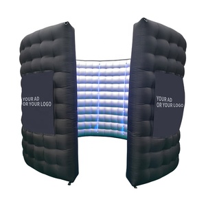 Triển lãm ảnh gian hàng LED ánh sáng mới phong cách Backdrop Đảng tổ chức sự kiện máy ảnh studio Lều <span class=keywords><strong>Cube</strong></span> 360 ảnh gian hàng - Product Image 3