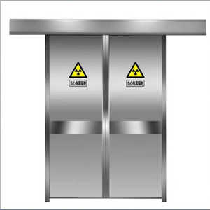 Puerta de acero de proveedor de China para puerta de sala limpia médica de hospital con cerradura de pie europea para médico en China - Product Image 5