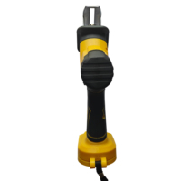 Scie sauteuse sans fil 20V à moteur à balais, scie sabre électrique portable avec 4 lames pour la découpe du bois, du métal et du PVC
