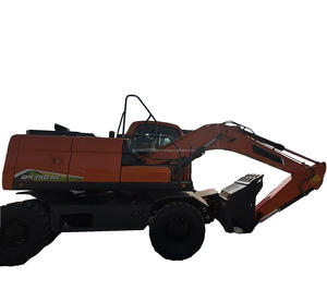 Doosan เครื่องขุดดิน DX150lc-9c 15T อุปกรณ์ก่อสร้างเครื่องตีนตะขาบเครื่องยนต์หลักน้ำหนักปฏิบัติการ6ton - Product Image 1