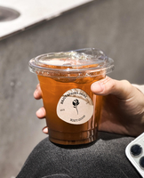 Gobelets jetables transparents HANYONG 12OZ-24OZ, contenants pour boissons, adaptés au lait, au jus, au café