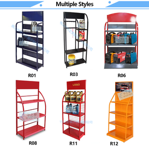 Fabbrica di olio motore su misura heavy duty metallo espositore rack olio lubrificante espositore per <span class=keywords><strong>auto</strong></span> <span class=keywords><strong>accessori</strong></span> al dettaglio negozio - Product Image 6