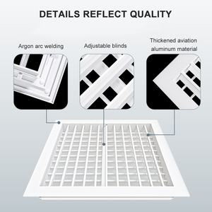 Chất lượng cao HVAC thông gió louvers và điện louver và PVC louvers - Product Image 2