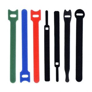 Custom Flexible Color Velcroes Straps Automatic Hand-held Self-gripping Strap <b>Hook</b> and Loop Cable Velcroes Straps - Product Image 1