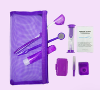 Fournisseur d'instruments orthodontiques, kit d'outils dentaires, ensemble professionnel en plastique