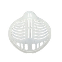 Soporte para mascarilla para niños, soporte de cojín de protección respiratoria, antirelleno, transpirable, antiadherente para nariz y boca