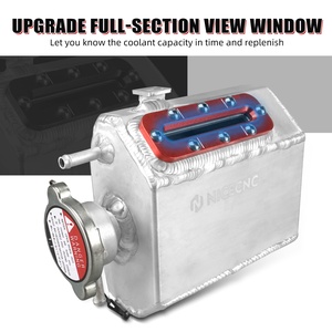 Depósito de Refrigerante de Aluminio Mejorado NICECNC para Accesorios de UTV Can-am <span class=keywords><strong>Maverick</strong></span> <span class=keywords><strong>X3</strong></span> R RR Max Sport 1000R Trail 800 Defender - Product Image 3