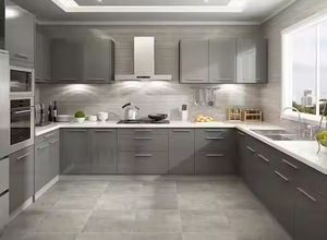 เน้นการออกแบบและผลิตตู้ครัว โรงงานผลิตตู้ครัวแบบกำหนดเอง ชุดตู้ครัวอัตโนมัติขนาดเล็ก เฟอร์นิเจอร์ครบชุด - Product Image 5