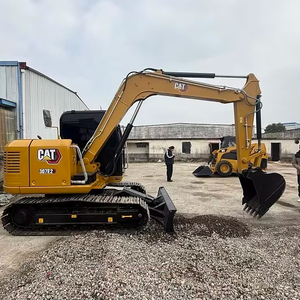 Excavadora de orugas hidráulica Cat307E2 de 7 toneladas de segunda mano, rendimiento máximo, pocas horas de uso, EPA/CE, entrega rápida, en stock. - Product Image 1