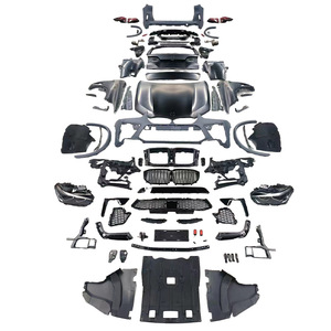 Para Modelos E70 y 18, Parachoques Delanteros y Traseros para Autos, Faros Delanteros, Luces Traseras, Capó con Marco Grande ZS-18X5MF95 - Product Image 1