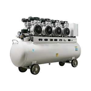 Compresseurs d'air industriels silencieux sans huile : Meilleur prix de vente pour les pompes à piston - Product Image 1