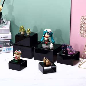 Présentoir écologique Riser acrylique noir pour <span class=keywords><strong>bijoux</strong></span> Food Collections <span class=keywords><strong>Action</strong></span> Statue Stand Display - Product Image 5