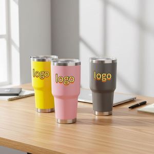 Gobelet de voyage en acier inoxydable 20oz 30oz, tasse à double paroi isolée sous vide, bouteille d'eau et de café avec couvercle, modèle sport ODM - Product Image 4