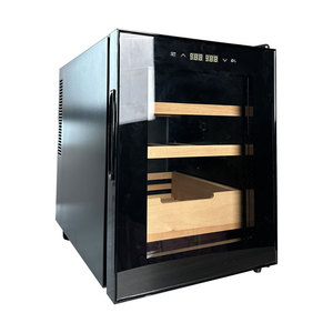 Humidor electrónico de cigarros de madera de cedro de acero inoxidable de 32L de alta calidad, técnica de laca de espuma, almacenamiento de cigarros de gama alta - Product Image 2