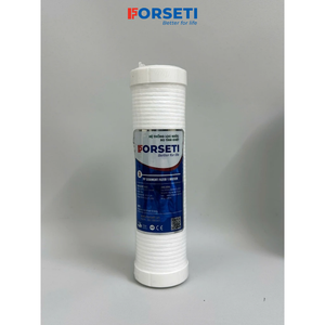 Cartouche de filtre à sédiments PP1 et bloc de charbon pour osmose inverse, fibre de coton polypropylène (PP), installation facile - Product Image 1