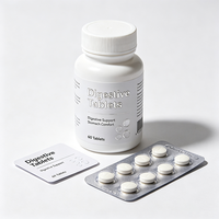 Étiquettes de bouteilles de comprimés Haoxuan ODM, autocollants imprimés gaufrés UV sélectifs, imperméables, pour l'emballage et la marque des produits de santé