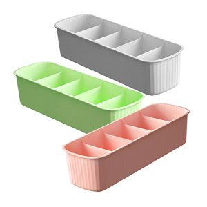 New Tidy up Household <b>Drawer</b> Type <b>Plastic</b> Underwear Organizer <b>Storage</b> Box - Product Image 1