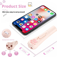 Jouet pour chat rechargeable mignon avec stylo laser, lampe torche et motif à carreaux infrarouge pour chats