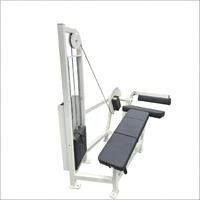 Machine de presse à jambes multifonction en acier pour la musculation et le fitness, équipement d'entraînement pour les curls des jambes à plat et les exercices des bras