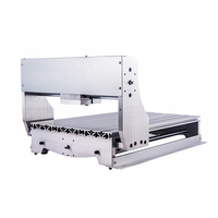 Cadre de routeur CNC de graveur fraiseuse pour bricolage 3040 3 axes Dimensions de la machine 660X570X450mm Type de rail arbre chromé
