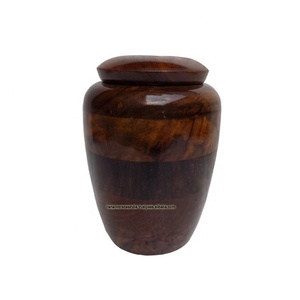 Elegant Wood Cremation Urn for Human Ashes Durable Handcrafted <b>Memorial</b> <b>Box</b> with Secure Closure Funeral <b>Keepsake</b> Urn - Product Image 1