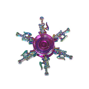 Bán Buôn Đầy Màu Sắc Ánh Sáng Căng Thẳng Cứu Trợ Tay <span class=keywords><strong>LED</strong></span> Thần tài Spinner Đồ Chơi Cho Trẻ Em Glow Đảng Quà Tặng - Product Image 3