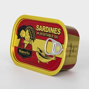 Canned Sardines With High Quality Vegetable Oil