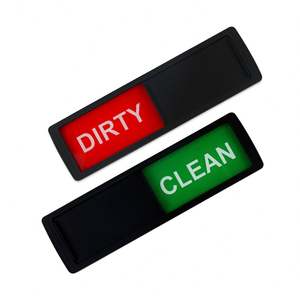 Imán Personalizado de Acero Inoxidable para Lavavajillas y Refrigerador, Etiqueta Magnética con Señal de Limpio/Sucio - Product Image 6