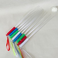 Bâton lumineux LED numérique à fibre optique, bâton de fée clignotant, accessoires de concert et de fête, cadeaux fantaisie, vente en gros