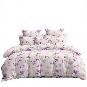 Parure de lit Venti King Size moderne en polyester doux imprimé, 3 pièces, résistante à la décoloration, avec 2 taies d'oreiller, qualité de luxe - Product Image 1