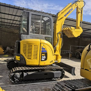 Certifié CE utilisé KOMATSU PC35-3 pc40 pc55 mini pelle sur chenilles capacité de 3 tonnes 0.02m3 en stock à vendre - Product Image 1